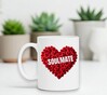 foto 2 Valentijn witte koffie mok soulmate