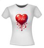 foto 10 Valentijns T-shirt liefdes shirtje voor Valentijn you melt my heart kado