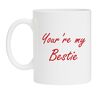foto 1 Valentijnscadeau witte mok you're my Bestie