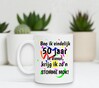 foto 3 vijftig jaar in dienst bij werkgever leuk orginele cadeau mok 
