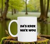 foto 4 Witte koffie mok Da' s krek wa' k wou Nijmeegs