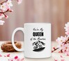 foto 4 witte mok voor voor vrouwelijke mountainbikers you're my queen of the mountain