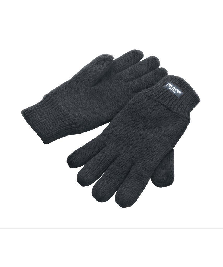 Houtskool grijze Wanten handschoenen volwassen