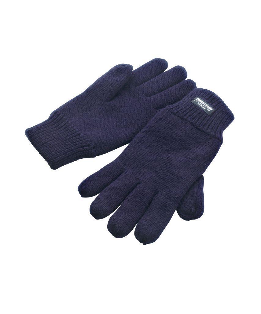Marine blauwe Wanten handschoenen volwassen