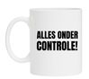 foto 1 Mok alles onder controle! leuk mok voor op de werkplek