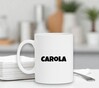foto 3 Mok met naam de Carola meisjesnaam
