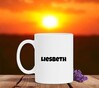 foto 2 Mok met naam de Liesbeth als opdruk