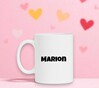 foto 3 Mok met naam de Marion meisjesnaam