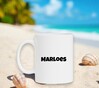 foto 2 Mok met naam de Marloes meisjesnaam als opdruk