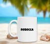 foto 2 Mok met naam de Rebecca meisjesnaam