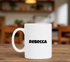 foto 4 Mok met naam de Rebecca meisjesnaam