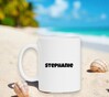 foto 2 Mok met naam de Stephanie meisjesnaam