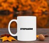 foto 3 Mok met naam de Stephanie meisjesnaam