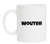 foto 1 Mok met naam Wouter