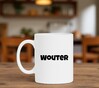 foto 3 Mok met naam Wouter