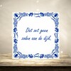 foto 4 Spreuken tegeltje Dat zet geen zoden aan de dijk oude wijsheid