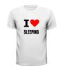 foto 13 T-shirt i love sleeping ik hou van slapen