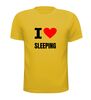 foto 15 T-shirt i love sleeping ik hou van slapen