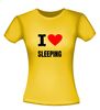 foto 16 T-shirt i love sleeping ik hou van slapen