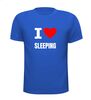 foto 5 T-shirt i love sleeping ik hou van slapen