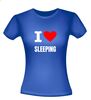 foto 6 T-shirt i love sleeping ik hou van slapen