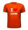 foto 9 T-shirt i love sleeping ik hou van slapen
