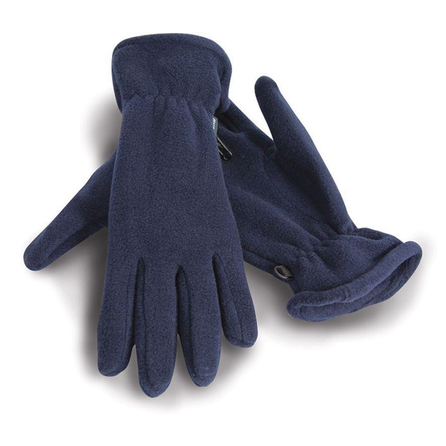 Volwassen wanten Marine blauw Polartherm Handschoenen voor een wintersedag