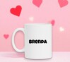 foto 4 Witte mok met naam de Brenda als opdruk