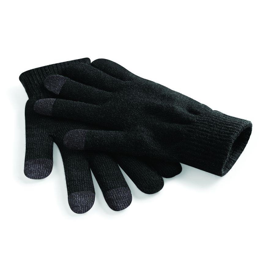 Zwarte Slimme touchscreen-handschoenen