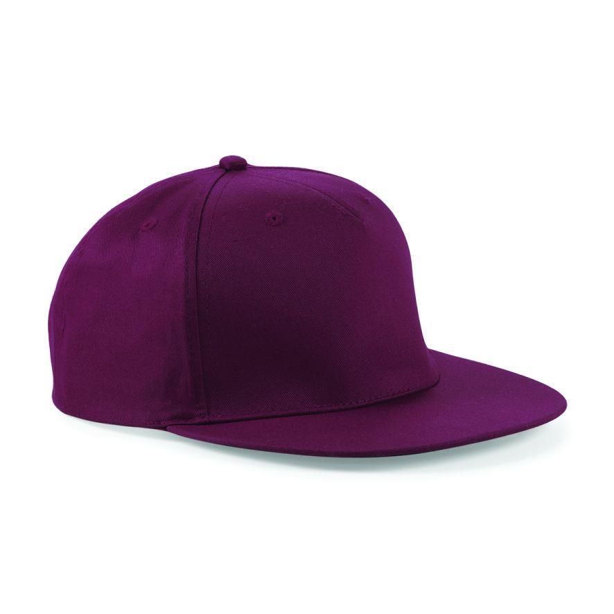 Burgundy rode Rapper Pet cap