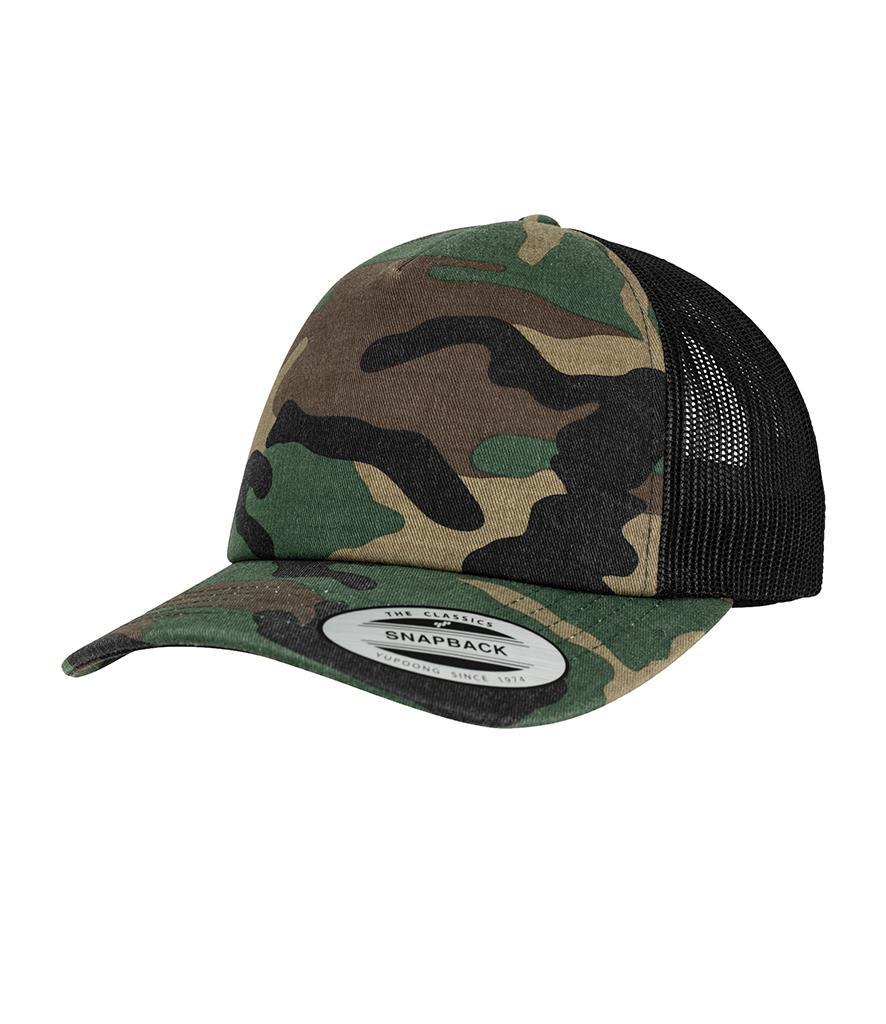 Klassieke Camouflage Trucker pet leger groen