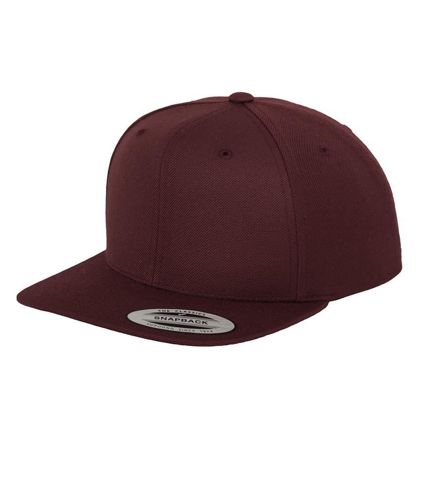 Klassieke Snapback pet bruin