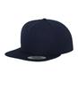 Klassieke Snapback pet donkerblauw Marine blauw