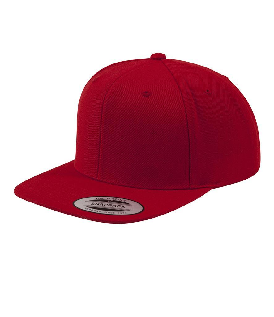 Klassieke Snapback pet rood