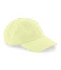 Laag profiel dad cap Pet pastel lemon
