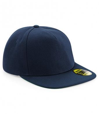 Originele platte Peak Snapback Cap Pet blauw