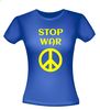 foto 2 T-shirt Blauw geel stop war Oekraïne t-shirt