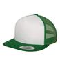 Trucker pet met gaas groen