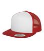 Trucker pet met gaas rood