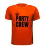 Koningsdag party crew T-shirt
