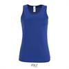 Blauwe dames tank top sport Polyester Sporttops
