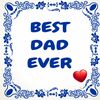 tegeltje best dad ever best vader ooit