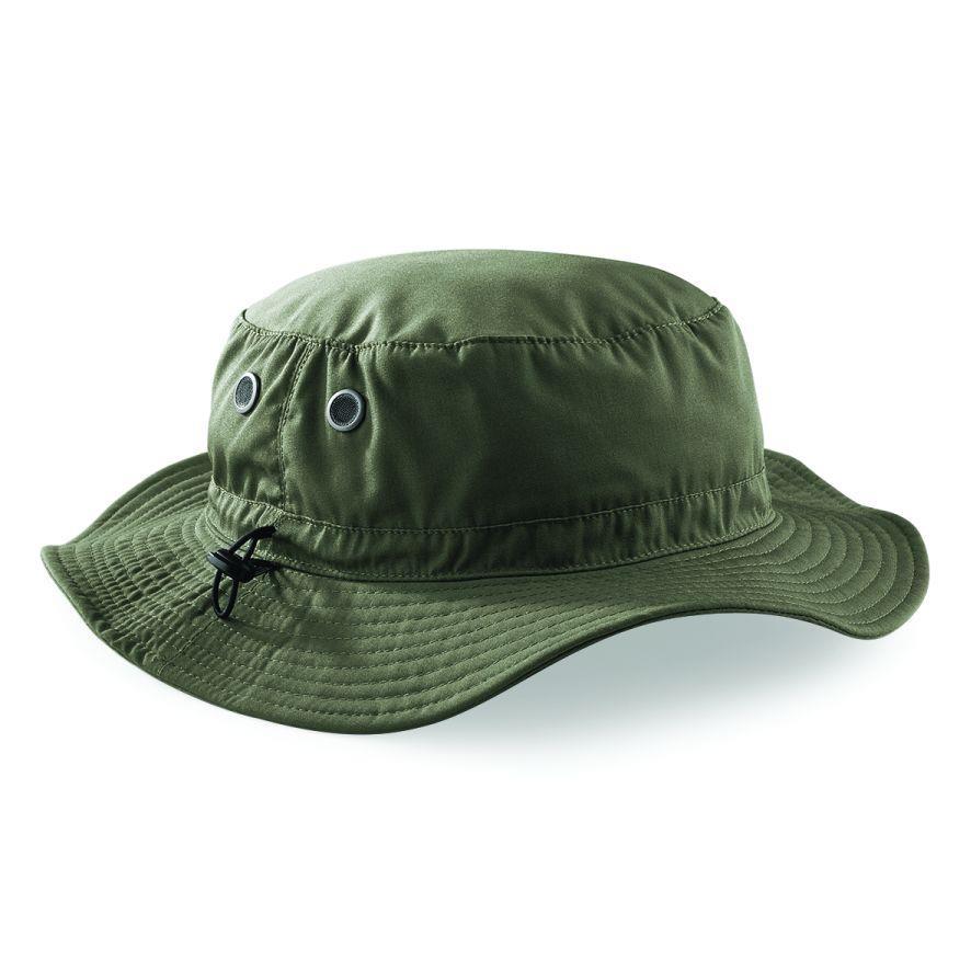 Vissershoed Cargo emmer hoed leger groen de hoed voor de hobby visser