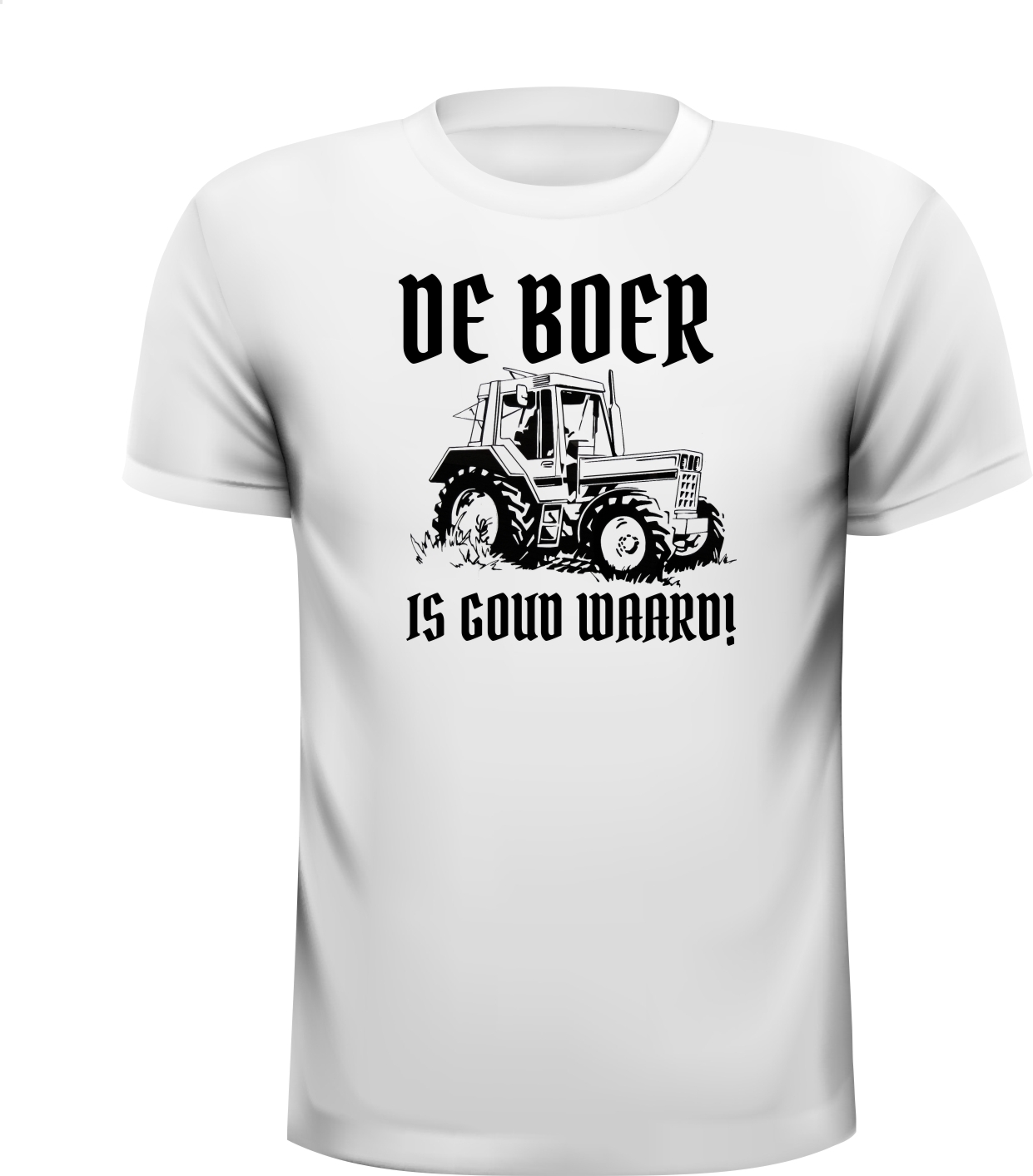 Boeren T-shirt de boer is goud waard!