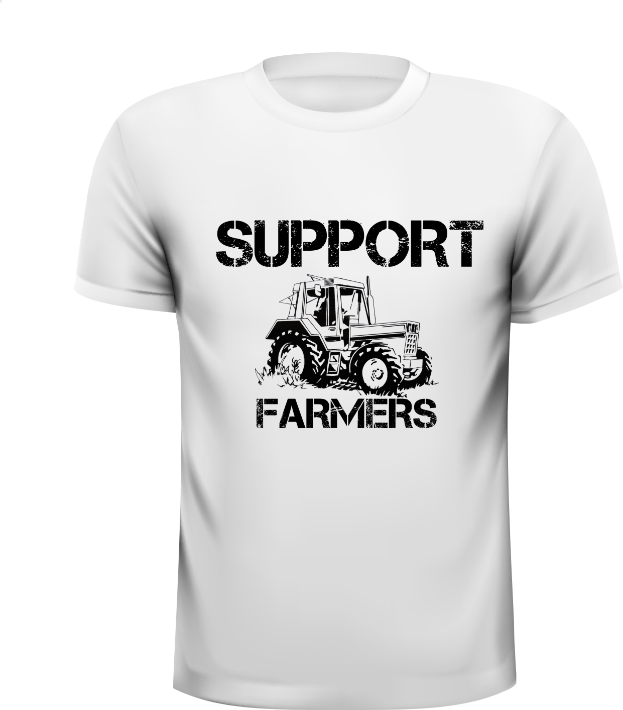 Boeren T-shirt steun de boeren support the farmers