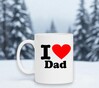 foto 4 Mok i love dad ik hou van mijn vader Vaderdag koffie mok