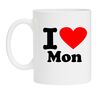 Mok i love mom ik hou van mijn mama koffie of thee mok