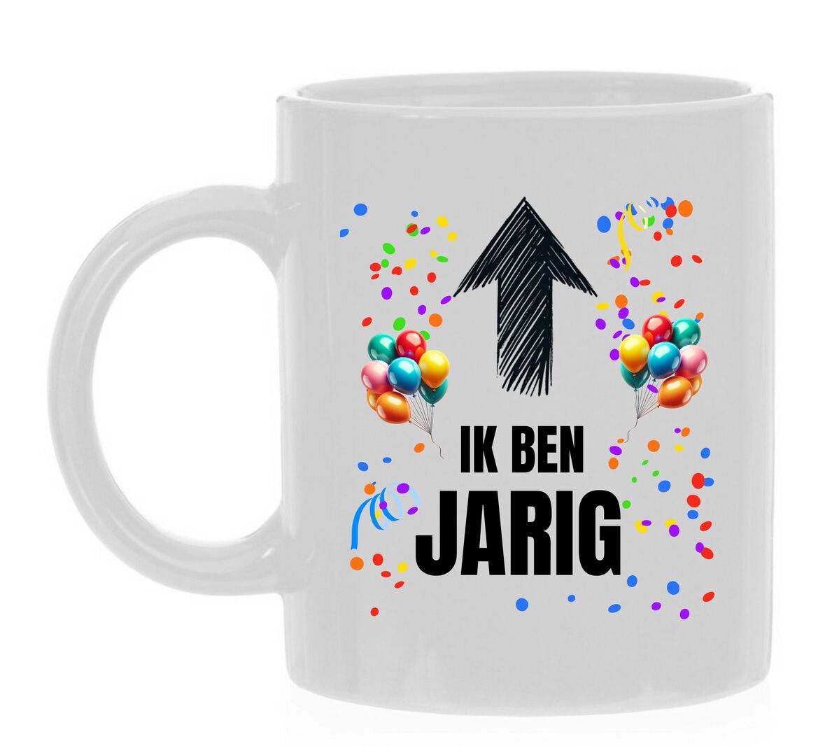 Mok ik ben jarig! verjaardagsmok