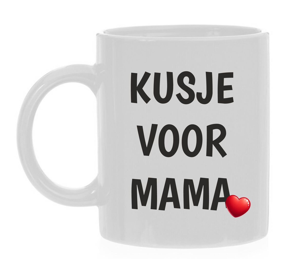 Mok kusje voor mama Moederdag