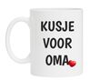 Mok kusje voor oma